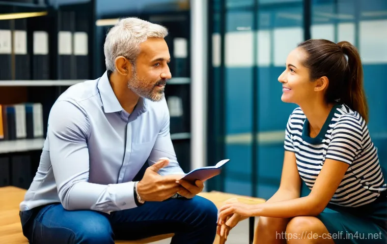 자기주도학습코치가 주의해야 할 코칭 법칙 - **Prompt 1: The Art of Authentic Listening and Empowerment**
    "A candid, realistic photograph of ...