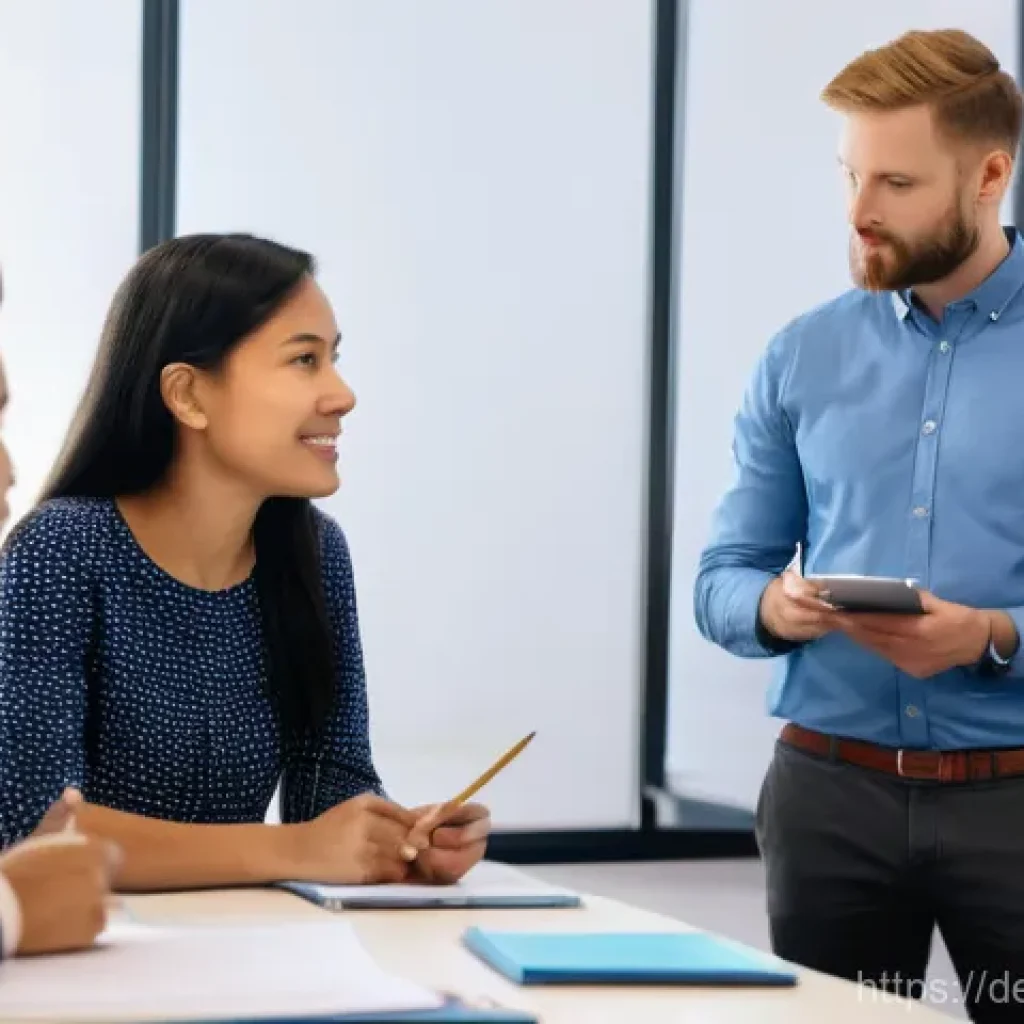 자기주도학습코치 협업 네트워크 구축법 - A diverse group of professional learning coaches (men and women, various ethnicities and ages) gathe...