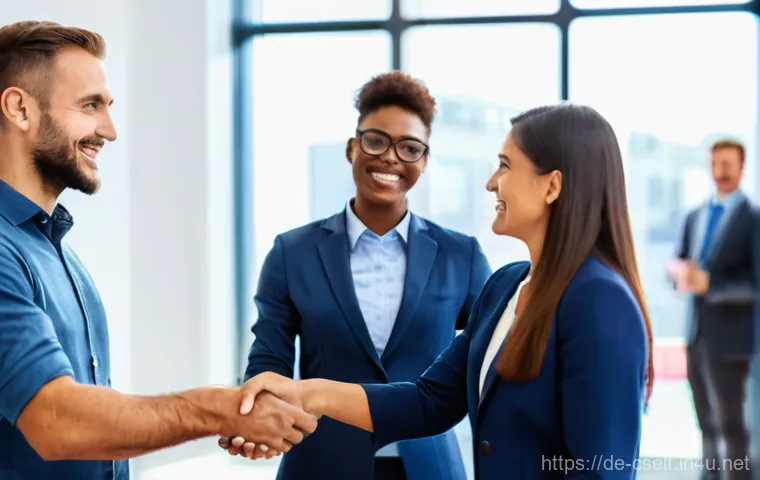 자기주도학습코치 협업 네트워크 구축법 - A diverse group of professional learning coaches (men and women, various ethnicities and ages) gathe...