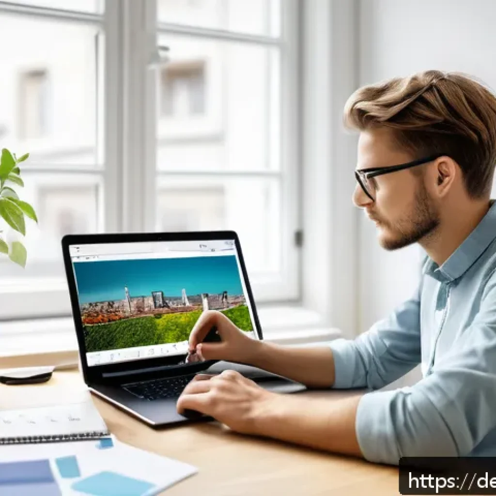 자기주도학습코치와 성공 사례 연구 분석 - A modern home study scene featuring a young German adult sitting at a sleek desk with a laptop open,...